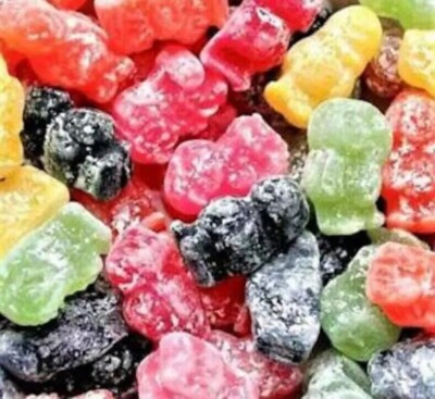 Dusted Jelly Babies Traditional Sweets Pick N Mix Barratts Flavour Bulk  200g-1Kg UK