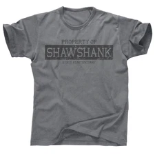 The Shawshank Redemption Penitentiary Prison Andy Dufresne 90s Movie Tee T Shirt