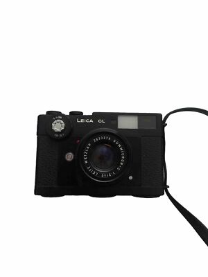 LEICA CL Film Camera Summicron C 40mm f2 Lens with Leitz