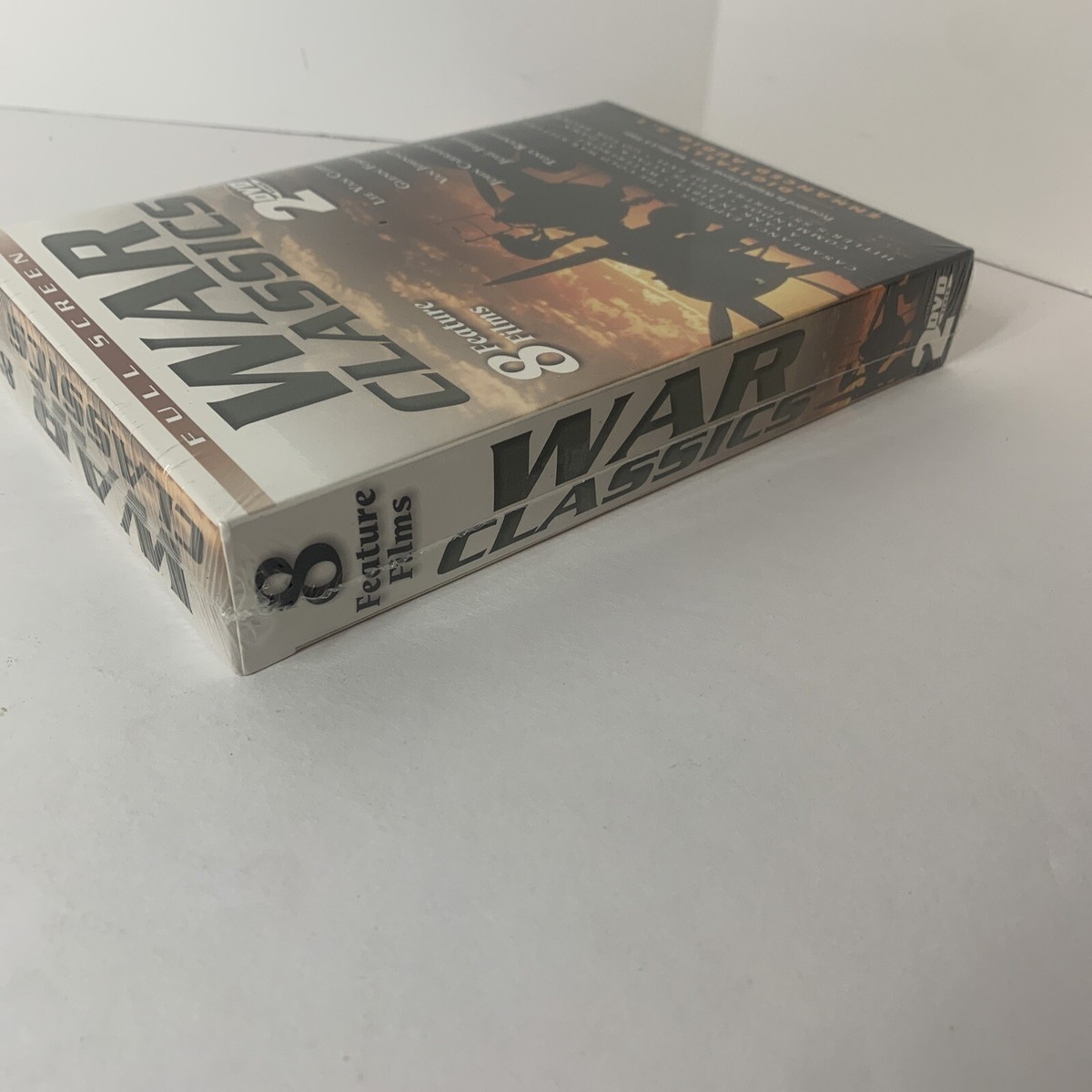 War Classics (DVD, 8 Feature Films, 2 Disc Set) New Sealed
