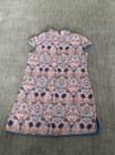 EUC Chinese Qipao dresse Pink Blue Fish Lotus￼ Toddler girl  Fits 90cm (2-3t) — photo 4