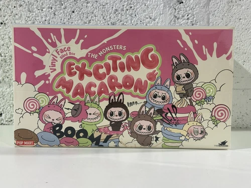 NEW Pop Mart Labubu The Monsters Exciting Macaron Blind Box Vinyl Set of 6