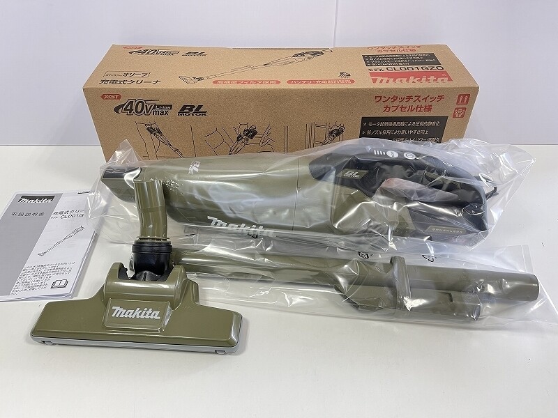 Makita 40V Brushless Stick Vacuum Cleaner CL001GZCW 125W Cyclone 