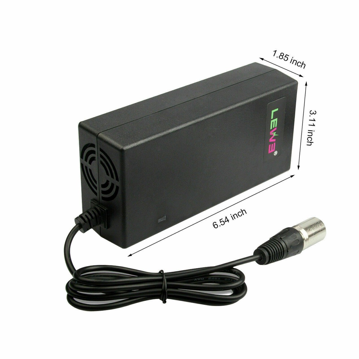 Mighty Max Charger Mighty Max 24V 5Amp Charger - XLR Connector For ...