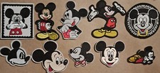 Mickey Mouse Disney 10 ct. embroidered Iron on patch