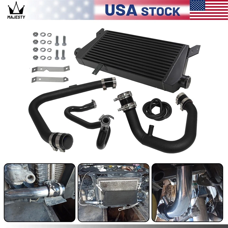 Kit de intercooler de montaje delantero de actualización para VW Passat Audi A4 B5 1996-2001 1,8T BK Foto 2 de 4