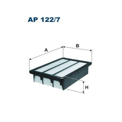 1x Luftfilter FILTRON AP 122/7 passend für HYUNDAI