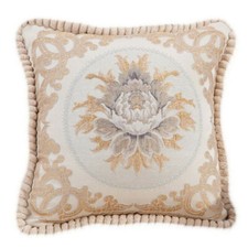 2PCS Throw Pillow Case Jacquard Floral Cushion Covers for Bedroom Sofa Decor