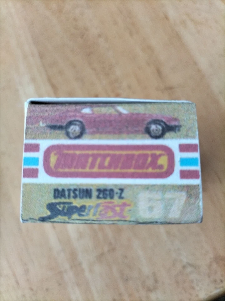 Matchbox Superfast - No67 Datsun 260-Z  - Replica / Copy Box only - Image 3 of 3