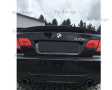 Heckspoiler passend für BMW 3er E90 glanz SCHWARZ lackiert breit Heckspoiler