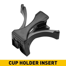 For 2005-2009 Tacoma Center Console Cup Holder Divider Insert Drink Black Parts