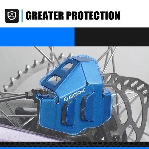 NICECNC Rear Brake Disc Cover Brake Caliper Guard For Surron light bee S X L1E - Bild 9 von 14