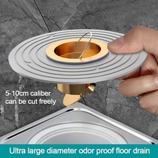 Enhanced Drainage Bathroom Floor Drain Sink Strainer with Sealing Mechanism