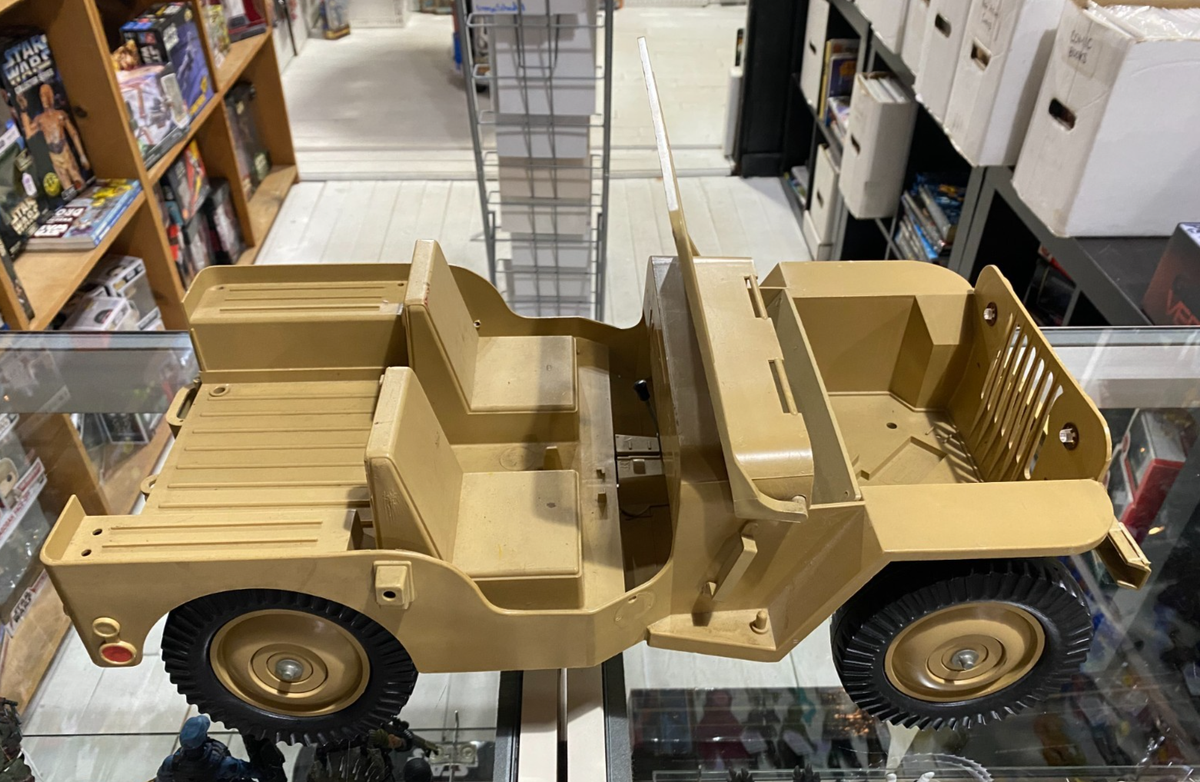Vintage 1974 Hasbro GI Joe Adventure Team Jeep Desert Patrol No