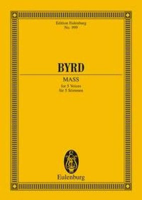 Mass in D minor Study score 5 voices (SATTB) (intermediate) also choral score By
