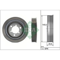 Schaeffler INA 544 0145 10 Riemenscheibe, Kurbelwelle