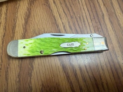 Case Cheetah Knife Limited Edition	Peach Seed Key Lime Green Handles