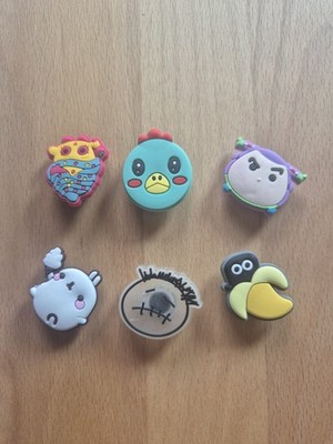 6 Jibbitz Schuh Pins Crocs Anstecker MIX  Kaktus Jack, Walt Disney Tsum Tsum....