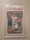 Paul Skenes Rookie RC 2024 Topps Update #US100 Pirates PSA 6 Much Better
