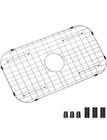 Stainless Sink Grid Protector Center Drain 26 1/16 x 14 1/16 Barn Sink — photo 1
