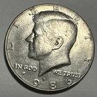 1986-P John F Kennedy 35th President 50c Dollar circulated 💎