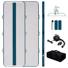 Inflatable Gymnastics Mat 10ft 3.3ft 4inch Sailor Dark Green Electric Tuxedo