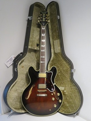 80er Epiphone Sheraton Gitarre - Matsumoko Japan - in Antique Sunburst - super