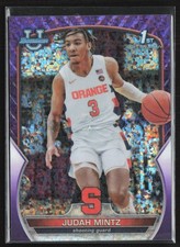 Judah Mintz 2022-23 Bowman University Chrome Purple Mini-Diamond /399 #33