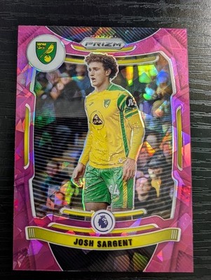 2021-22 Panini Prizm EPL Pink Cracked Ice Prizm Josh Sargent #179 Toronto FC Nor