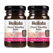 HEILALA - Pure Vanilla Bean Paste - Gourmet Madagascar 2.29 Ounce (Pack of 2) 