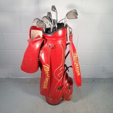 Mizuno Astron FWD Irons 3 4 5 6 8 9 + P & S RH Golf Clubs RH With Retro Bag 