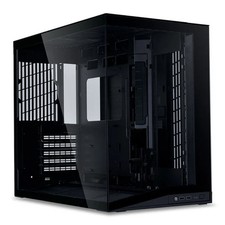 Lian Li O11D Mini V2 Black, Dual Chamber Compact Mid Tower Chassis, Tempered Gla