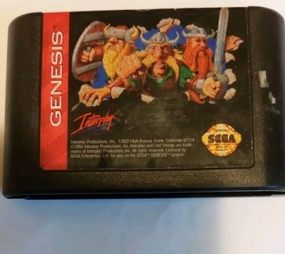 The Lost Vikings Sega Genesis 1993 Cartridge Only - TESTED