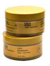 2 BATH BODY WORKS COCO SHEA RICH HONEY FRAGRANCED MOISTURE BODY BUTTER 6.5 OZ