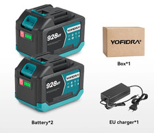 Batterie 21V 4.0Ah e 6.0Ah litio compatibile trapani tagliasiepi motosega cesoie