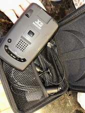 Escort Passport X70 Radar/Laser Detector w/ Case Car Charger Power Cord