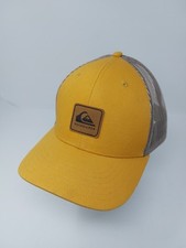 Quiksilver Snapback Trucker Hat Mesh Back Adjustable Cap