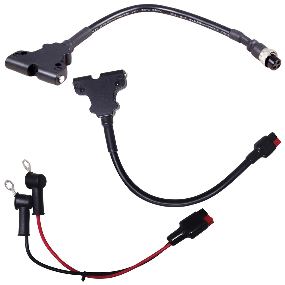 Elektro Golf Trolley Lithium Akku Adapter T-Bar Torberry 3-Pin Anschlüsse - Bild 1 von 1
