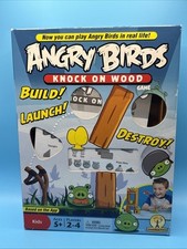 Angry Birds Knock on Wood Game 2010 Mattel No...