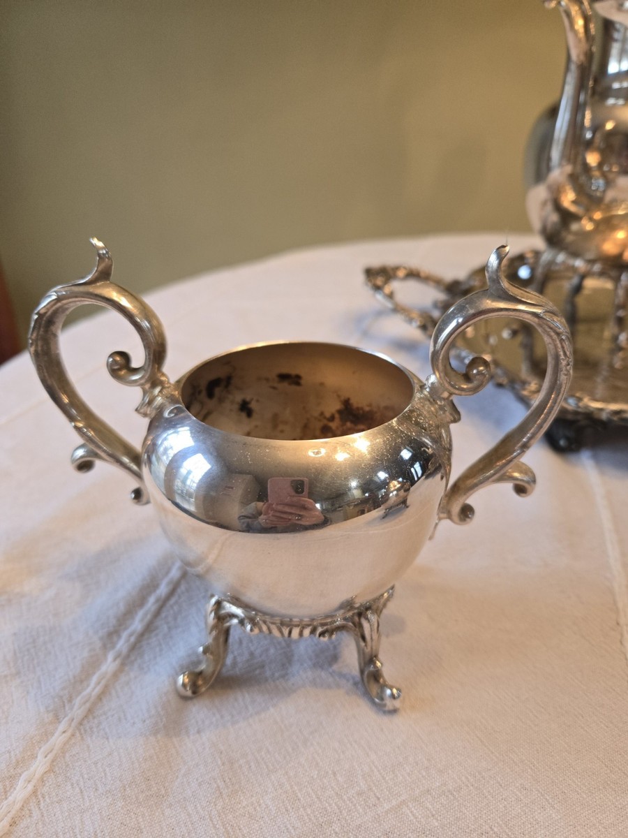 Vintage 7 Piece Coffee Tea Set From Birmingham Silver Company | eBay