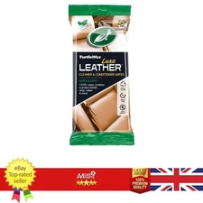 Luxe Leather Wipes TURTLE WAX 54072A (Carpet & Upholstery Cleaners)
