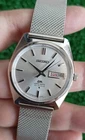 RARE VINTAGE SEIKO LM 5606-7000 ORIGINAL DIAL AUTOMATIC 23 JEWELS JAPAN WATCH