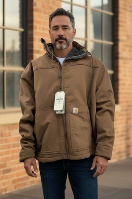 Carhartt Jacket Men s Super Dux Rain Defender Work Winter 3XL Wind Fighter NEW