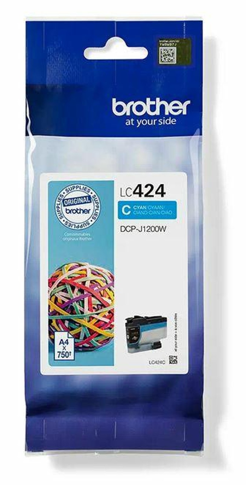 BROTHER LC424C cyan Druckerpatrone 24993632 3590₽