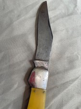 vintage olcut pocket knife circa 1920-1940s coke bottle large