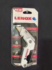 Lenox Utility Knife 3 Blades Rubber Grip Bottle Opener Screwdriver New