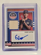 Elijah Clayton 2023 Panini USA Stars & Stripes Auto #NTDP-EC