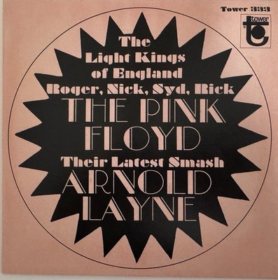 PINK FLOYD ARNOLD LAYNE/CANDY AND THE CURRANT BUN USAPROMO BLACK WAX REPRESS LTD