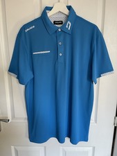 Druids Golf Polo Blue Size L