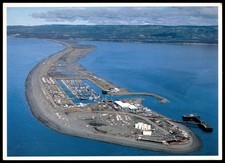 Vintage Homer Spit Alaska Lithograph Postcard by Alaska Imp Prints